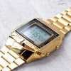 CASIOMale YOUTH Japan / South Korea Fashion Waterproof Mens Gold Digital