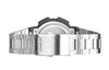 CASIOSports Waterproof Stainless Steel Strap Quartz Mens Silver Digital