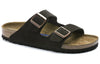 BirkenstockArizona Soft Footbed Suede Leather 'Mocha'