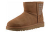 UGG(WMNS)  Classic Mini UGG Rubber Logo 'Chestnut'