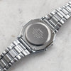 CASIOQuartz Waterproof Unisex Mens Silver Digital