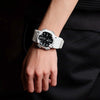 CASIOWaterproof Sports Solar Powered Mens BlackWhite Analog