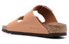 BirkenstockArizona Vegan Birko-Flor Birkibuc Sandals 'Pecan'