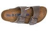 BirkenstockArizona Soft Footbed Oiled Leather Sandals 'Iron'