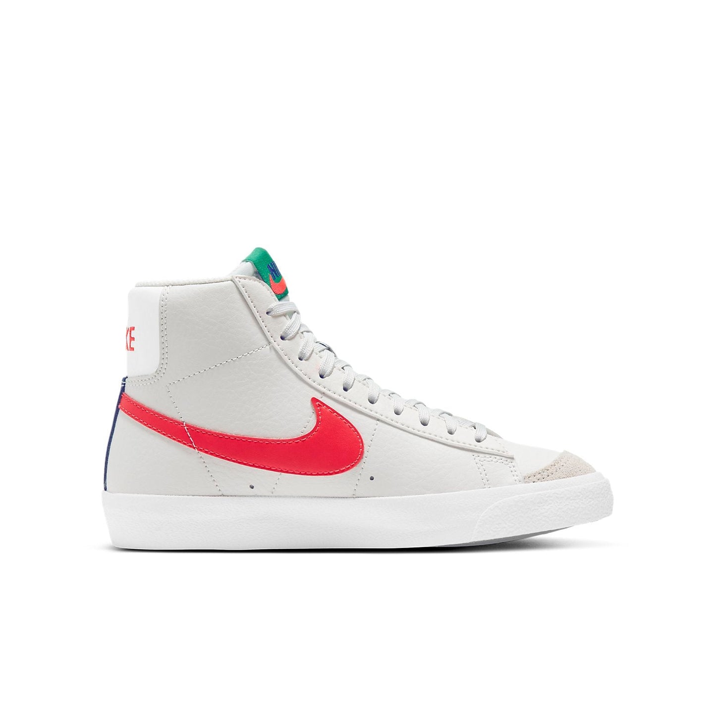 Nike(GS)  Blazer Mid '77 'Platinum Tint Bright Crimson'
