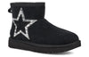 UGG(WMNS)  Classic Mini Star Fleece Lined Snow Boots Black