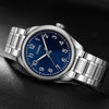 CASIOCasio Dress Minimalistic Retro Business Analog Watch 'Blue Metallic Silver'