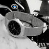 CASIOQuartz Waterproof Black DialSilver Mens BlackSilver Analog