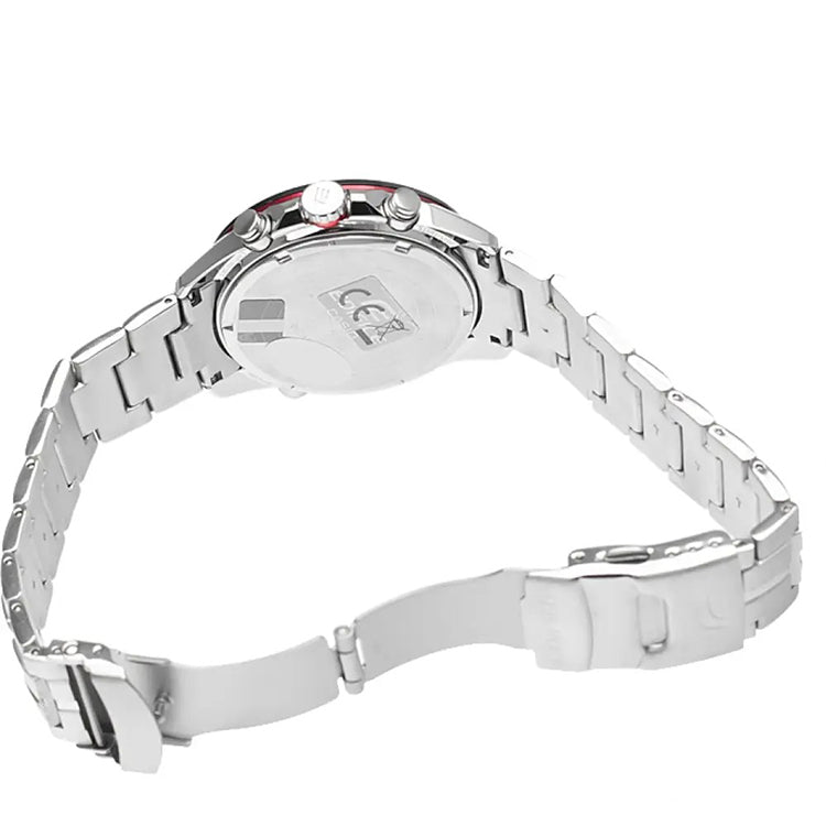 CASIOEDIFICE Solar Powered Mens Black Analog