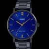 CASIOCasio Dress Classic Minimalistic Analog Steel Strap Watch 'Blue Black'