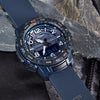 CASIOQuartz Waterproof Sports Mens Blue Analog/Digital Combo