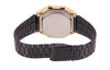 CASIOStandard Vintage Black/Golden Waterproof Mens BlackGold Digital