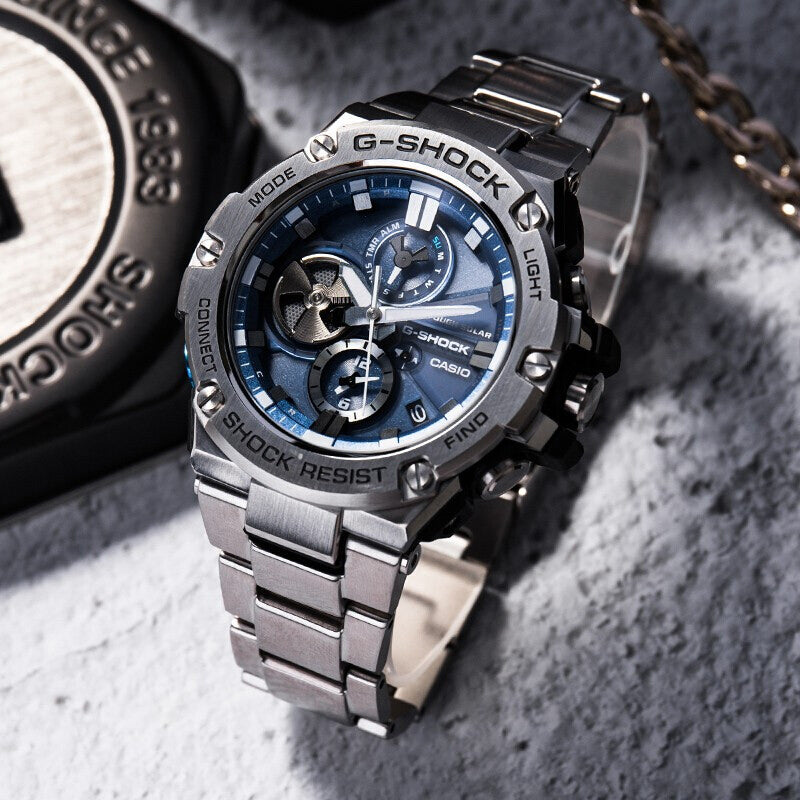 CASIOG-Shock G-Steel 'Silver Blue'