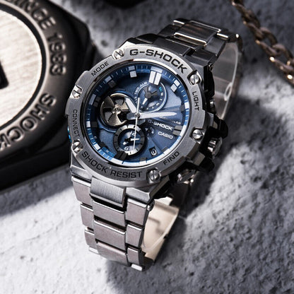 CASIOG-Shock G-Steel 'Silver Blue'