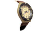 CASIOMen's  Waterproof Quartz Luminous Dial 28.4mm Nylon Strap Watch Mens Khaki Analog