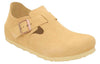 BirkenstockLondon Suede Leather Narrow Fit Shoes 'Latte Cream'