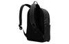 SkechersZipper Closure Large Capacity Fabric Backpack 'Black White'
