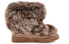 UGG(WMNS)  Classic Posh Mini Fur 'Brown'