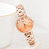 CASIOSEAWAVE Subject Fashion 3d Minimalistic Watch Sapphire Crystal Gradient Pink