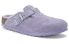BirkenstockBoston Shearling Suede Leather Coated Narrow Fit 'Purple Fog'