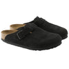 BirkenstockBoston Soft Footbed Suede Leather Sandals 'Black'
