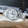CASIOWaterproof Stainless Steel Strap Mens Silver Analog