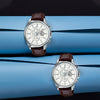 CASIOQuartz Waterproof Sapphire Crystal EDIFICE Solar Powered Mens White Analog