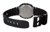 CASIOWaterproof Quartz Black Strap Black Digital
