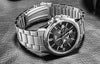 CASIOWaterproof Stainless Steel Strap Quartz Mens Black Analog