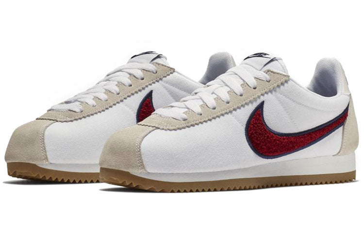 Nike(WMNS)  Classic Cortez PRM 'White Red Crush'