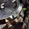 CASIOEDIFICE Waterproof Sports Sapphire Crystal Solar Powered Mens
