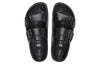 BirkenstockArizona Double-Buckle Slip-On Leather Sandals 'Black'