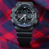 CASIOG-Shock Analog-Digital 'Black Purple'