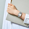 CASIOWaterproof Mens White Analog/Digital Combo