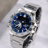 CASIOtooth Waterproof EDIFICE Sports Sapphire Crystal Quartz Solar Powered Mens Blue Analog/Digital Combo