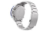 CASIOWaterproof EDIFICE Sapphire Crystal Mens Silver Analog/Digital Combo