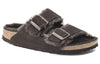 BirkenstockArizona Shearling Suede Leather 'Mocca'