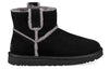 UGG(WMNS)  Classic Mini Spill Seam Fleece Lined Black