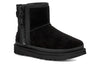 UGG(WMNS)  Classic Mini Zipper Tape Logo Boot 'Black'