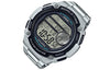 CASIOWaterproof Sports Mens SilverBlack Digital
