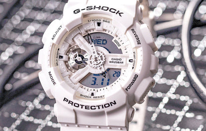 CASIOG-Shock Analog-Digital 'White'