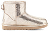 UGG(WMNS)  Classic Mini Metallic Sparkle 'Light Gold'