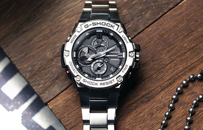 CASIOG-Shock G-Steel 'SIlver Black'