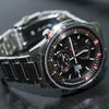 CASIOMen's  Business Casual Stainless Steel Watch Mens Black Analog