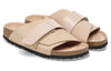 Birkenstock(WMNS)  Kyoto Nubuck Leather Sandals 'New Beige'