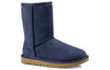 UGG(WMNS)  Classic Short II Boot Fleece Lined Navy Blue