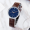CASIOUnisex DRESS Series Waterproof Couple Quartz Blue Analog
