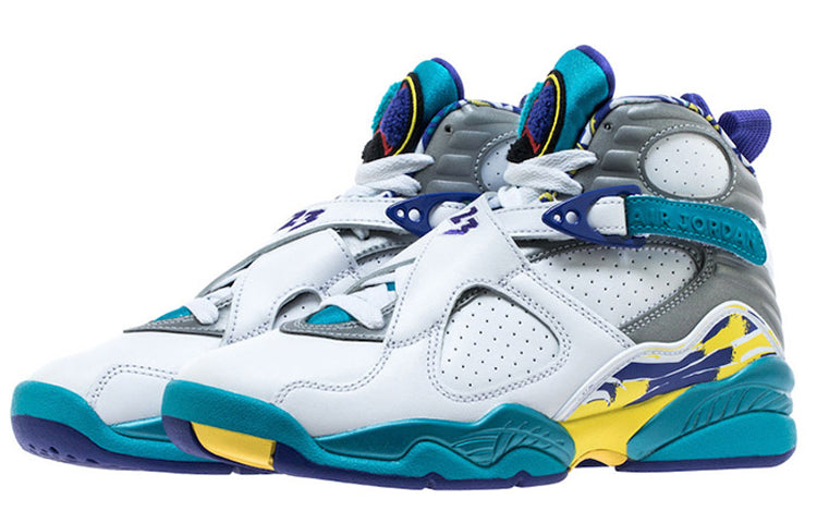 Air Jordan(WMNS)  8 Retro 'White Aqua 2019'