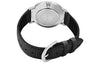 CASIOQuartz Waterproof Mens Black Analog