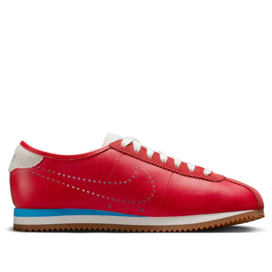 Nike(WMNS)  Cortez Leather 'University Red Blue Perforated Swoosh'